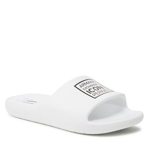 Šľapky Armani Exchange - XDP038 XV703 01015 Optic White.