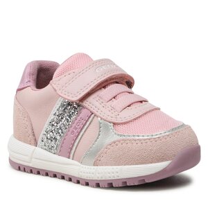 Sneakersy Geox - B Alben Girl B353ZA02214C8237 M Lt Rose/Silver.