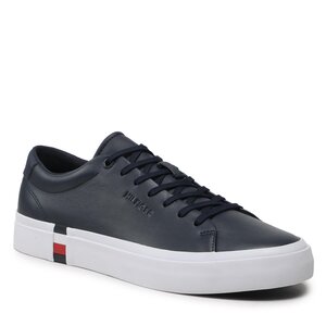 Sneakersy Tommy Hilfiger - Modern Vulc Corporate Leather FM0FM04351 Desert Sky DW5.