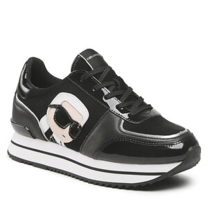 Sneakersy Karl Lagerfeld - KL61930N Black Lthr/Suede.