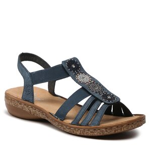 Sandále Rieker - 628G9-16 Blau.