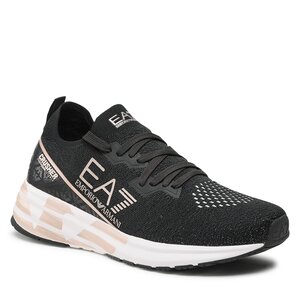 Sneakersy EA7 Emporio Armani - X8X095 XK240 R699 Black/Rose Gold.