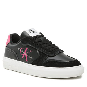 Sneakersy Calvin Klein Jeans - Casual Cupsole Irregular Lines W YW0YW00913 Black BDS.
