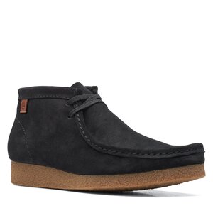 Šnurovacia obuv Clarks - Shacre Boot 26159437 Black Sde.