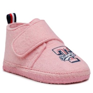 Papuče Tommy hilfiger - Indoor Slipper T1A1-32440-1506 Pink 302.