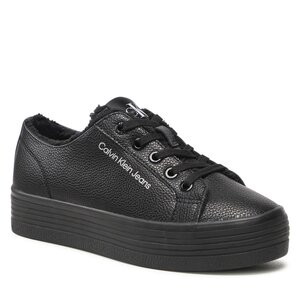 Sneakersy Calvin Klein Jeans - Vulc Flatform Laceup Low Lw YW0YW00819 Black BDS.
