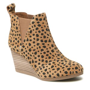 Členková obuv Toms - Kelsey 10018915 Brown Sugar Tiny.