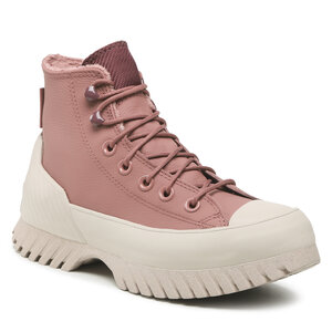 Plátenky Converse - Ctas Lugged 2.0 Cc Hi A01329C Saddle/Dark Wine/Papyrus.