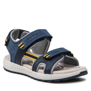 Sandále Geox - J Sandal Alben Boy J35AVA01522C4B2G D Avio/Dk Yellow.
