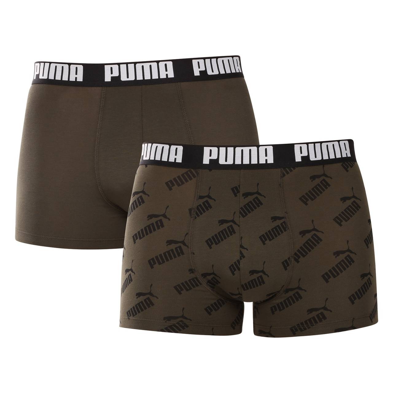 2PACK pánske boxerky Puma viacfarebné (100001512 017) L, trenky.
Užite si dokonalú kombináciu pohodlia a moderného štýlu s pánskymi boxerkami Puma.
Kvalitný materiál, ktorý vás nesklame
Boxerky sú vyrobené z prvotriednej bavlnenej zmesi s prímesou elastanu, ktorá zaručuje ich mäkkosť, priedušnosť a pružnosť.
Moderný dizajn a presný strih na každodenné nosenie
Nadčasové farebné prevedenie si nájde miesto v šatníku každého štýlového muža.
Prečo si kúpiť boxerky Puma

Štýlový a moderný dizajn: Minimalistický vzhľad s pohodlným elastickým pásom dodáva boxerkám elegantný štýl vhodný pre každého muža.
Kvalitný materiál: Zmes bavlny a elastanu poskytuje mäkkosť, priedušnosť a odolnosť, takže boxerky sa dokonale prispôsobia vášmu telu a dlho vydržia.
Presný strih a dokonalá podpora: Dlhšie nohavice poskytujú dostatočné krytie a zabraňujú odieraniu stehien.

Spodná bielizeň Puma sa hodí nielen športovcom
Značka Puma je známa po celom svete vďaka svojmu oblečeniu a spodnej bielizni, ktorú nosia slávni športovci.
Ako sa starať o boxerky Puma
Aby vám nové boxerky dlho vydržali, odporúčame dodržiavať tieto pokyny.

Pranie: Odporúčame prať pri maximálnej teplote 40 °C, aby sa zachovala kvalita materiálu.
Žehlenie: Nežehlite, aby ste nepoškodili elastické vlákna.
Sušenie: Neodporúča sa používať sušičku, aby boxerky nestratili svoju pružnosť a tvar.

Tip: Hľadanie obľúbenej spodnej bielizne môže byť beh na dlhé trate, preto chceme, aby vám obľúbené kúsky dlho vydržali.