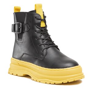 Členková obuv Keddo - 528109/10-03 Black/Yellow.