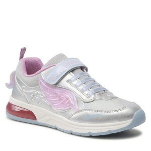 Sneakersy Geox - J Spaceclub G B J268VB 0BLAJ C0566 DD Silver/Pink.