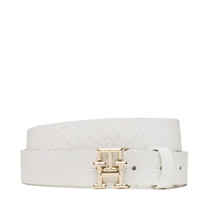 Dámsky opasok Tommy Hilfiger - Th Logo Mono 2.5 AW0AW14622 AF4.