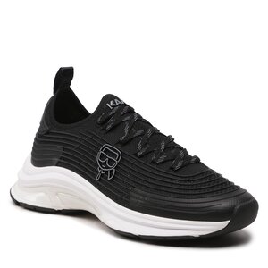 Sneakersy KARL LAGERFELD - KL53160 Black Knit Textile.