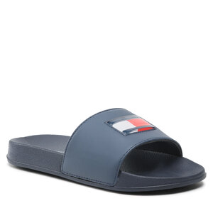 Šľapky Tommy Hilfiger - Flag Pool Slide T3B0-32930-1172 S Blue 800.