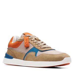 Poltopánky Clarks - RaceLite Tor 26169812 Sand Combi.