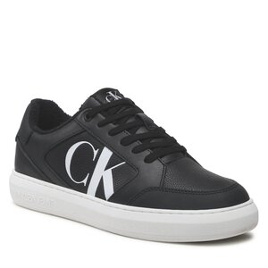 Sneakersy Calvin Klein Jeans - Casual Cupsole Lth-Pu Mono YM0YM00573 Black/White 0GJ.