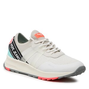 Sneakersy Pepe Jeans - Joy Tech Summer PLS31454 White 800.