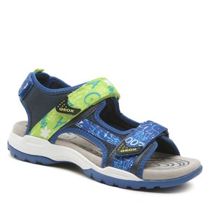 Sandále Geox - J Borealis Boy J350RB01454C0749 D Navy/Lime.