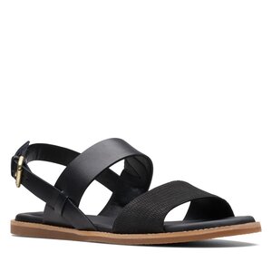 Sandále Clarks - Karsea Strap 26171874 Black Combi.