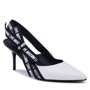 Sandále LOVE MOSCHINO - JA10027G1GIE0100 Bianco.