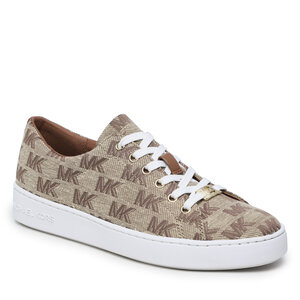 Tenisky MICHAEL Michael Kors - Keaton Lace Up 43S3KTFS1Y Beige/Ebony.