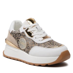 Sneakersy GOE - LL2N4070 White/Gold.