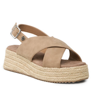 Espadrilky Refresh - 170775 Taupe.