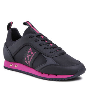Sneakersy EA7 Emporio Armani - X8X027 XK219 R346 Black/Festival Fucsi.