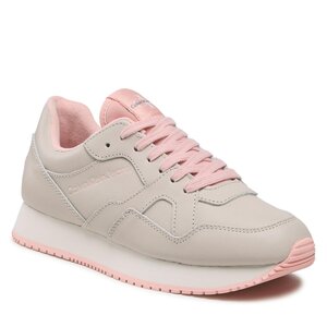 Sneakersy Calvin Klein Jeans - Retro Runner Low Lth-Tpu Wn YW0YW00787 Eggshell/Pink Blush 0F4.