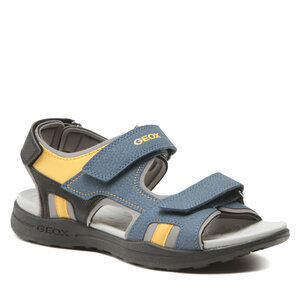 Sandále Geox - J Vaniett Boy J155XB015CEC4B2G D Avio/Dk Yellow.