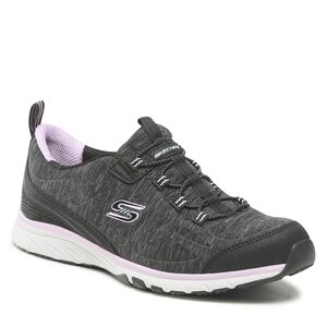 Topánky Skechers - Fascinating 104286/BKLV Black/Lavender.