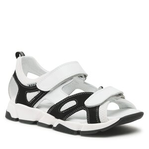 Sandále Bartek - 19119003 Czarny/Biały.