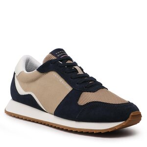 Sneakersy Tommy Hilfiger - Runner Evo Mix FM0FM04478 Desert Sky DW5.