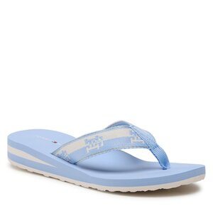 Žabky Tommy Hilfiger - Th Colorblock Webbing Sandal FW0FW07144 Vessel Blue C1Z.