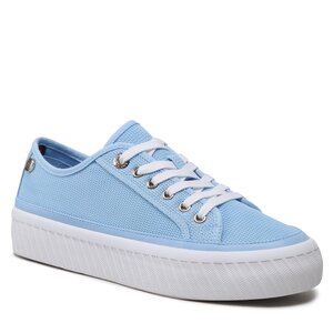 Tenisky Tommy Hilfiger - Platform Vulcanized Sneaker FW0FW07156 Vessel Blue C1Z.