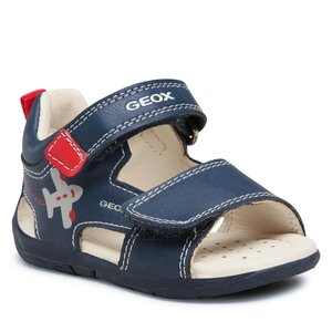 Sandále Geox - B Sandal Tapuz Boy B150XB000BCC4245 Lt Navy/Red.
