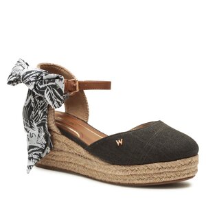 Espadrilky Wrangler - Bella WL31502A Black 062.