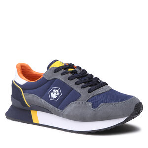 Topánky Lumberjack - SNEAKER GREY/BLUE.