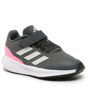 Topánky adidas - Runfalcon 3.0 Sport Running Elastic Lace Top Strap Shoes HP5873 Sivá.