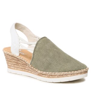 Sandále Rieker - 619V0-54 Grun.