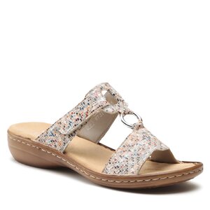 Šľapky Rieker - 608A0-93 Multi.