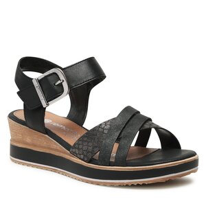 Sandále Remonte - D6454-00 Schwarz.