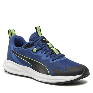 Topánky Puma - Twitch Runner Trail 376961 04 Blue/Lime Squeeze/Black.
