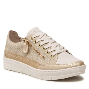 Sneakersy Remonte - D5826-60 Beige Kombi.