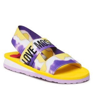 Sandále LOVE MOSCHINO - JA16033G0GJN565A Tie/Dye Vio/Bia/Gi.