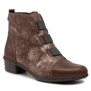 Členková obuv Rieker - Y07C9-24 Braun.