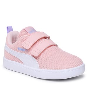 Sneakersy Puma - Courtflex V2 Mesh V Inf 371759 13 Rose Dust/White/Vivid Violet.