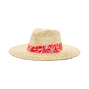 Klobúk Brixton - Joanna 10784 Honey/Aloha Red.