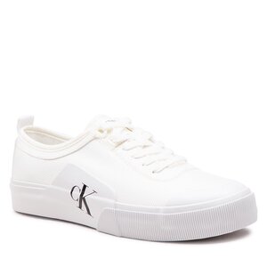 Plátenky Calvin Klein Jeans - Skater Vulc Laceup Low Ny YM0YM00459 Bright White YAF.